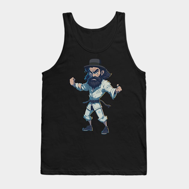 Jew Jitsu - Hilarious Jiu Jitsu Pun Martial Arts Tank Top by star trek fanart and more